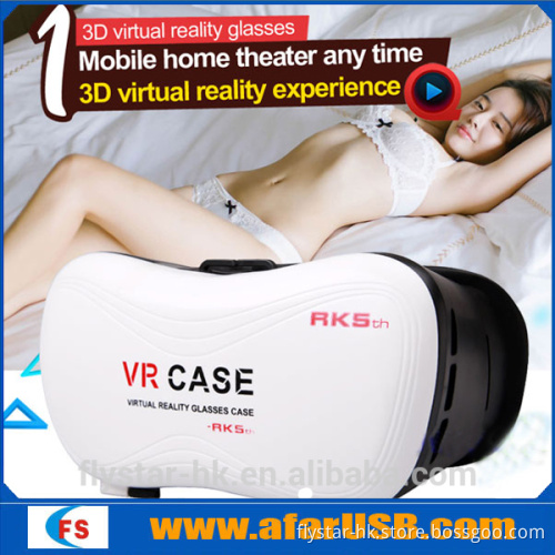 2016 Hot selling High Quality Real Virtual 3D VR Box Glasses